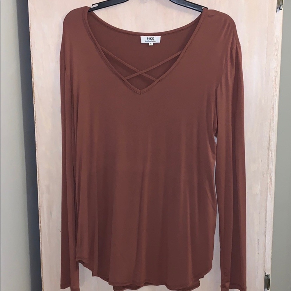 Long sleeve Piko shirt
